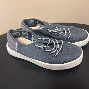 Hey Dude Blue Patterned Sneakers